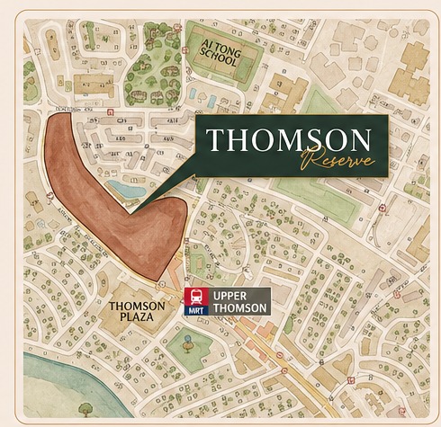Thomson Reserve beside Upper Thomson MRT